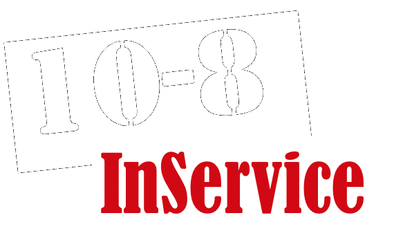 10 8 Inservice Logo White