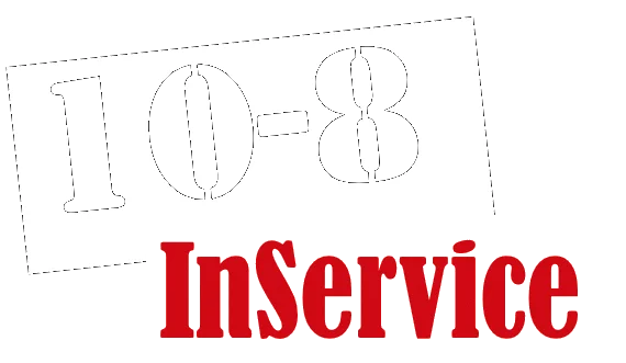 10 8 Inservice Logo White