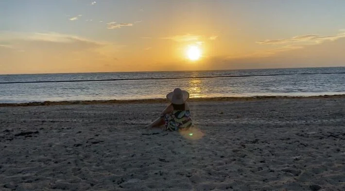 Amanecer junto a la luz