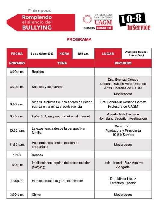 Programa Simposio Bullying 10 08 Inservice E1696014718151